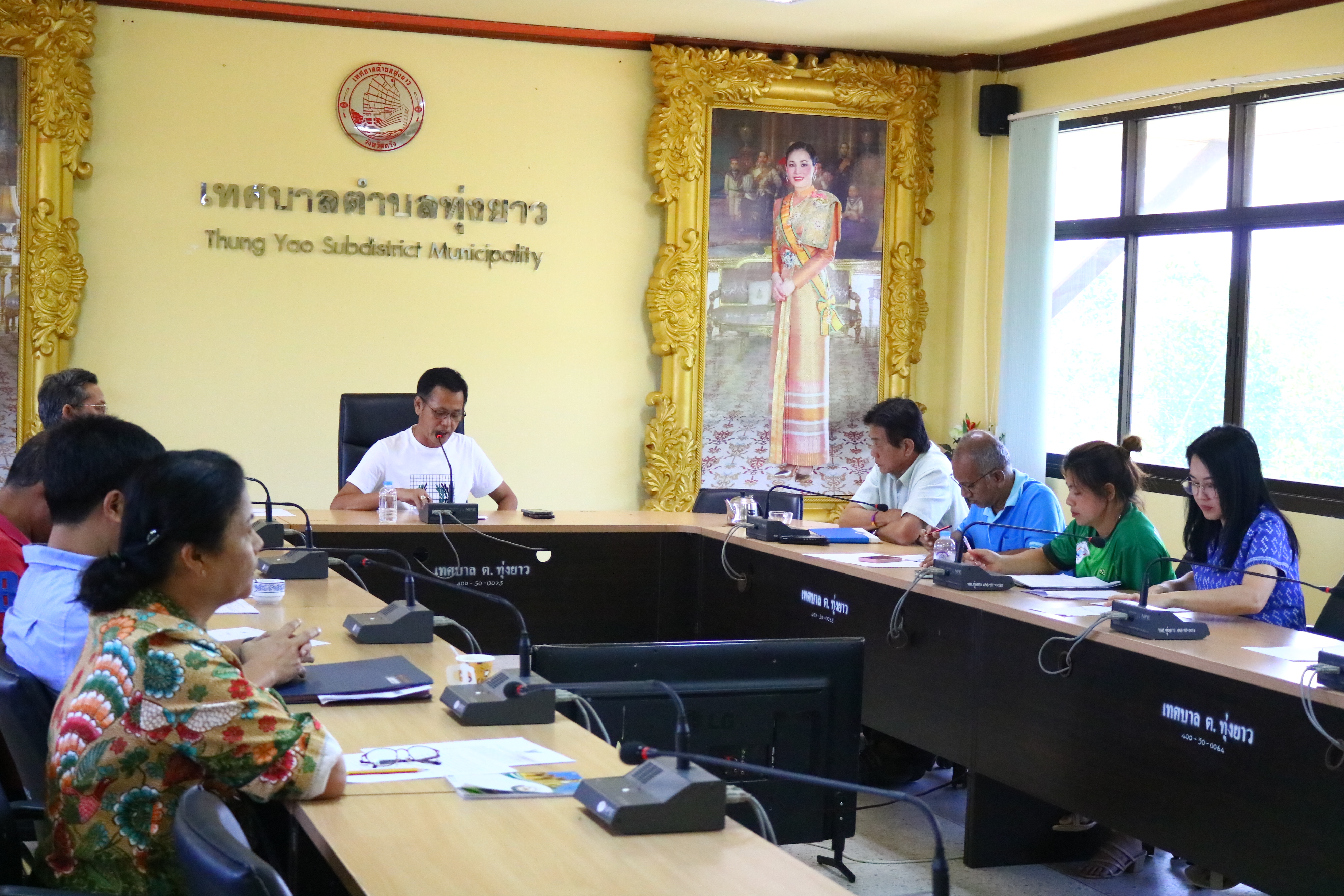 ประชุมคณะผู้บริหาร พนักงานเทศบาล และพนักงานจ้างเทศบาล ประจำเดือน มีนาคม 2567