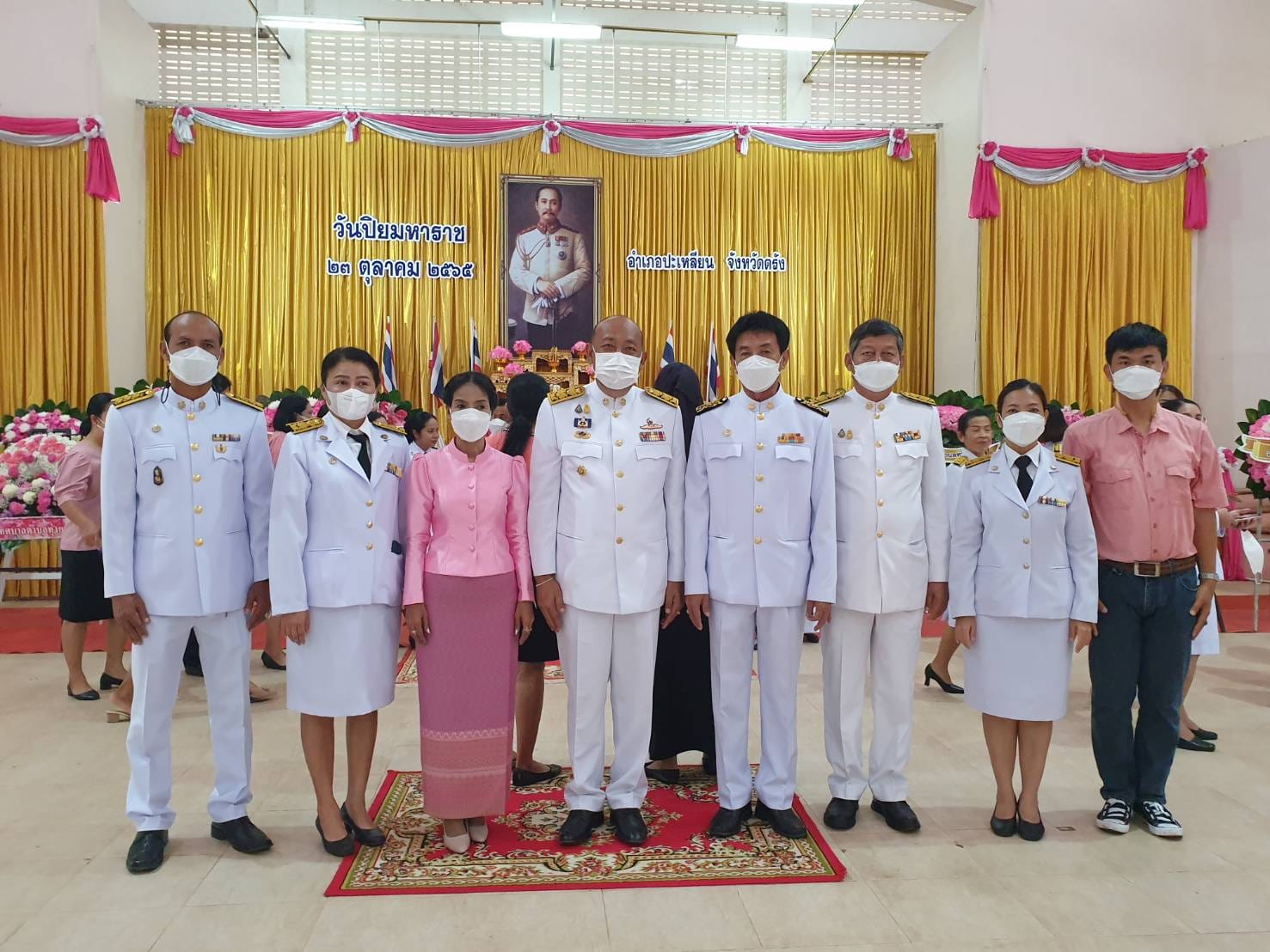 กิจกรรมพิธีวางพวงมาลาเนื่องในวันคล้ายวันสวรรคต พระบาทสมเด็จพระจุลจอมเกล้าเจ้าอยู่หัว รัชกาลที่ 5
